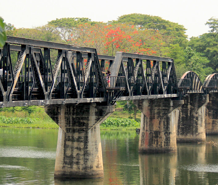 Kanchanaburi et le pont de la Rivière Kwaï