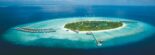Hôtel Ja Manafaru sur une île de l’atoll Haa Alifu
