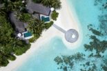 Vue aérienne du Four Seasons Resort Seychelles
