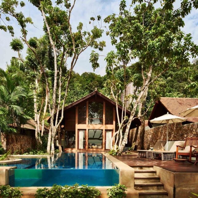 Villa en bois du Tubkaak Boutique Resort