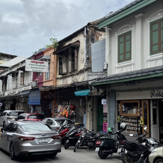 Les rues de Bangkok