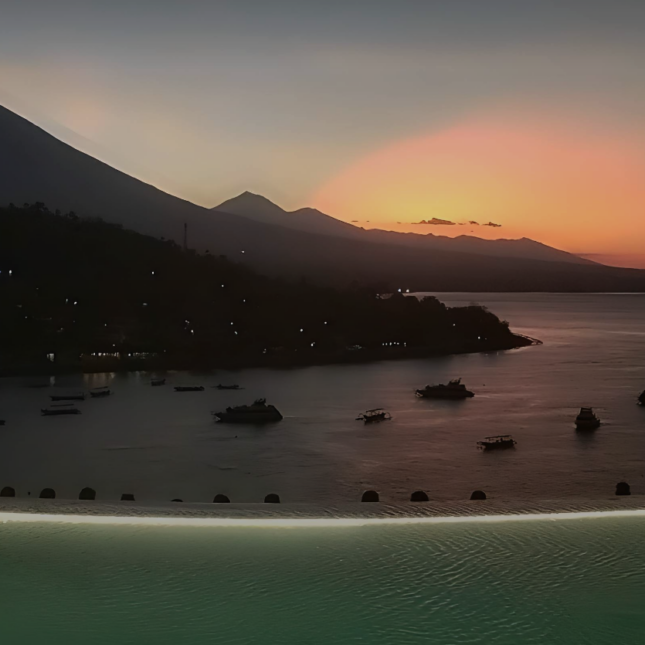 La vue depuis le Sunset Point