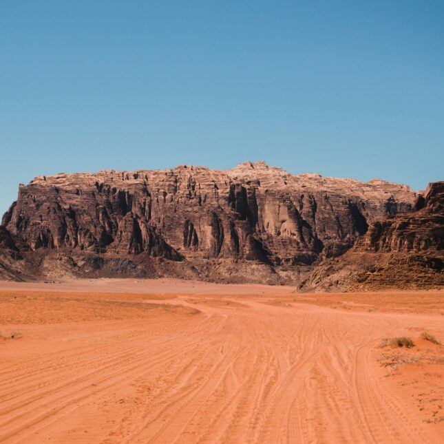 Les paysages ocre du Wadi Rum