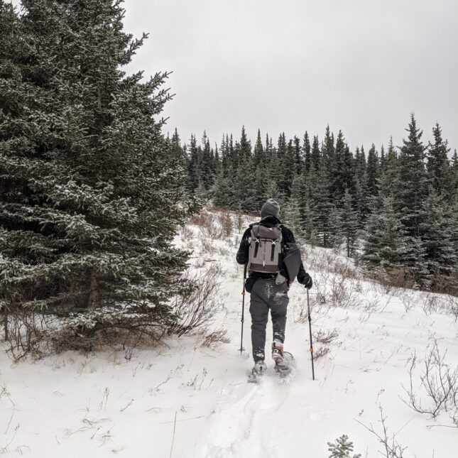 Balade en raquettes dans les Cantons de l'Est Canadien