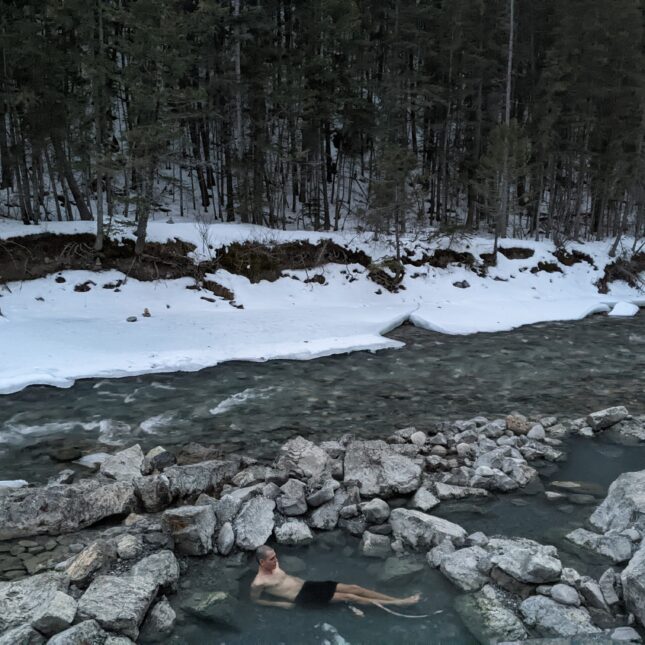 Les sources d'eau chaude à Banff