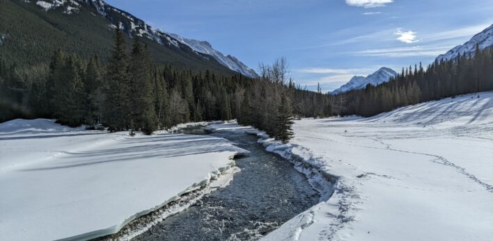 Rivière à Banff