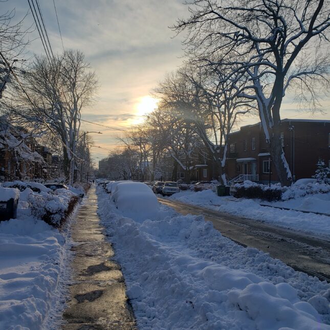 Montréal l'hiver