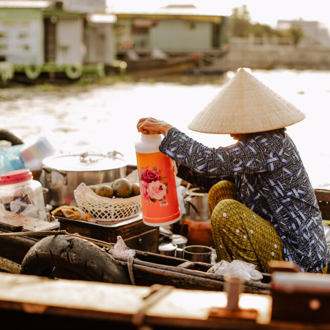Cai Rang, marché flottant Vietnam