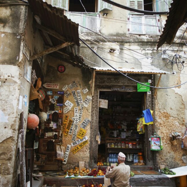 Les ruelles traditionnelles de Stone Town