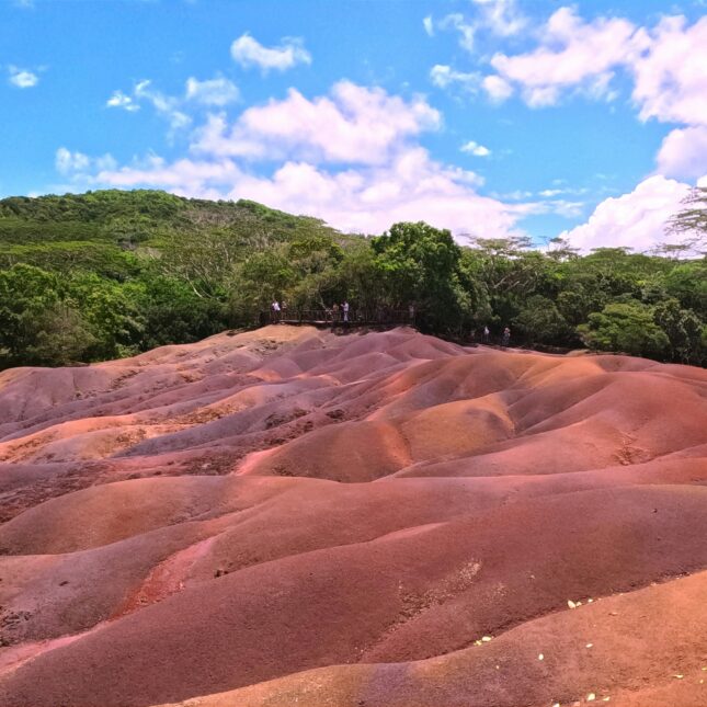 La terre des Sept Couleurs à Chamarel