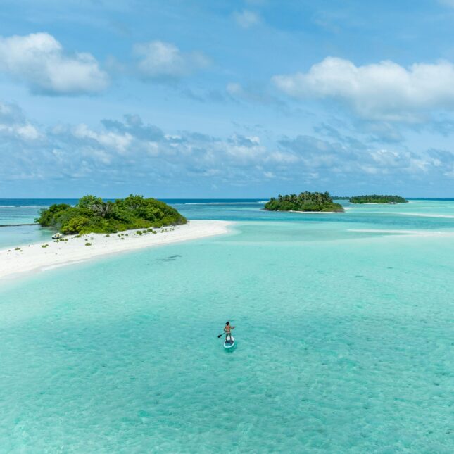 Profitez du lagon au Maldives