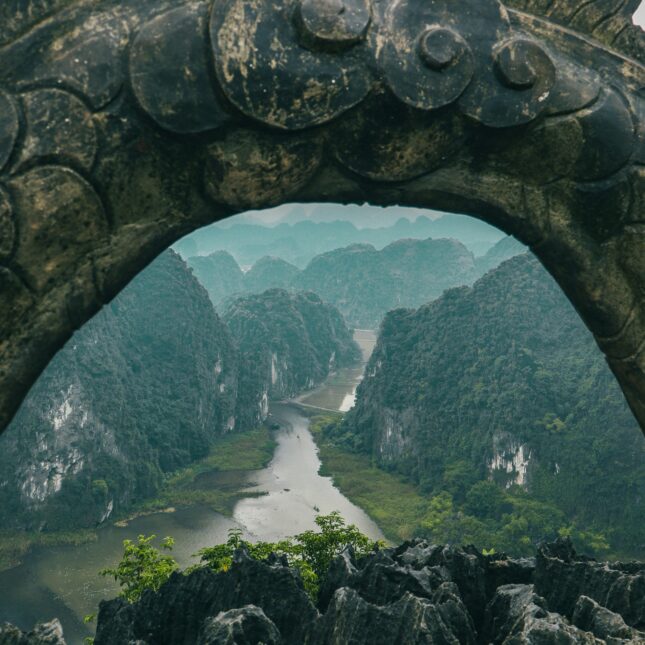 La baie d'Halong terrestre