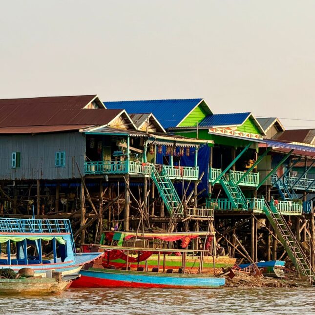 Le village flottant de Kampong Phluk