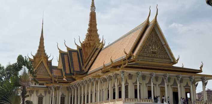 La Pagode d’Argent à Phnom Penh,