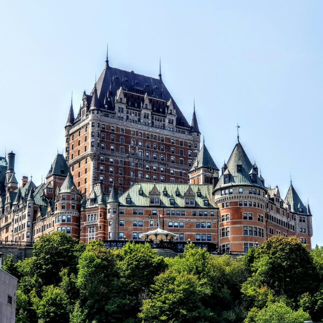 Château Frontenac, &agrave; Qu&eacute;bec City