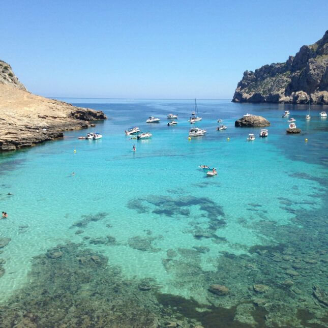 Eaux turquoise Majorque