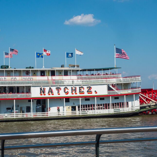 Bateau à vapeur sur le Mississippi