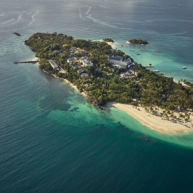 La superbe &icirc;le-resort Cayo Levantado