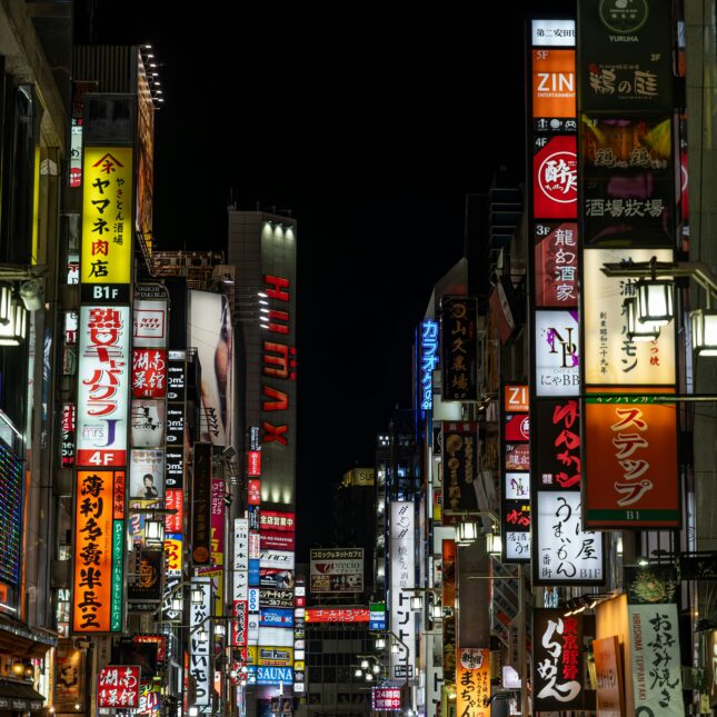 Les rues de Tokyo