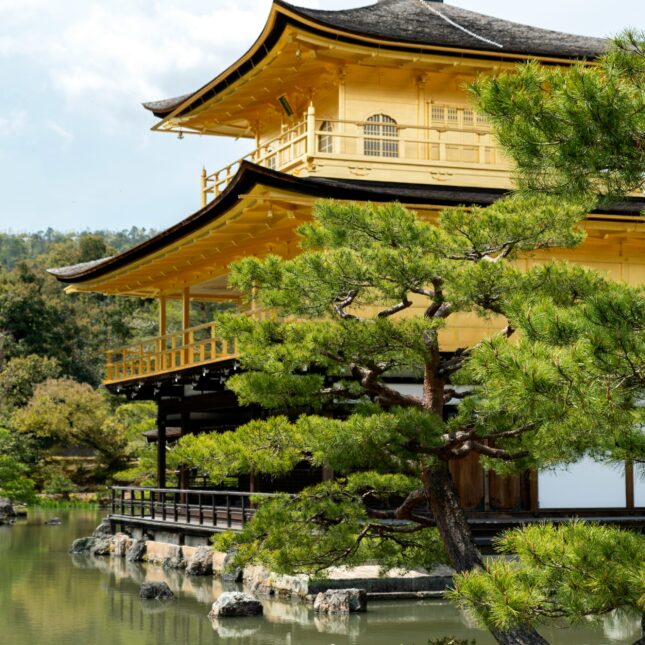 La Pagode d'Or à Kyoto