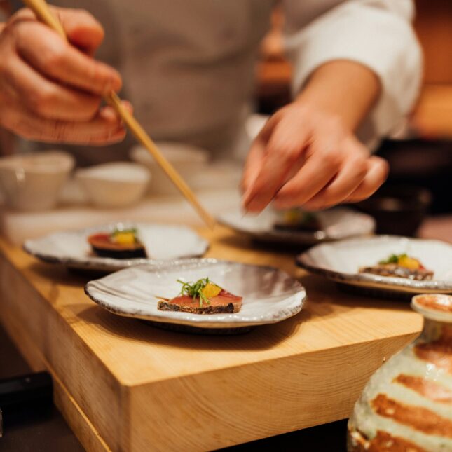 Une expérience omakase