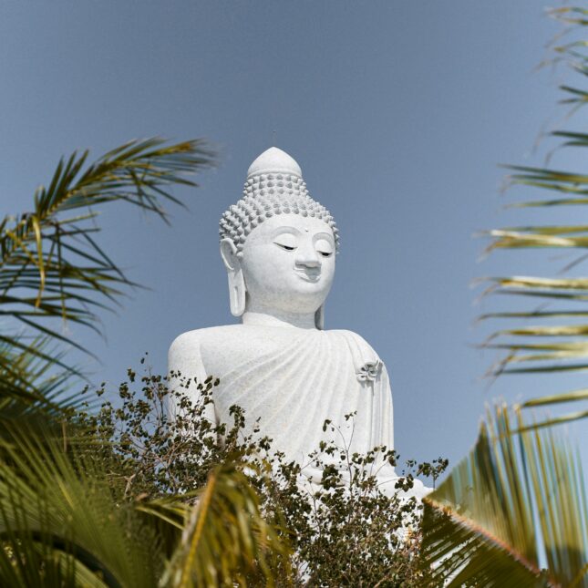 Le grand buddha blanc de Phuket